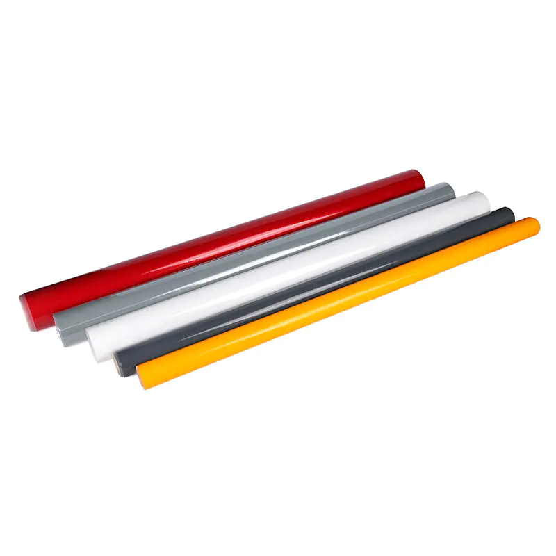 Einfarbige PVC-Folie mit hoher Haltbarkeit für glatte Oberflächen